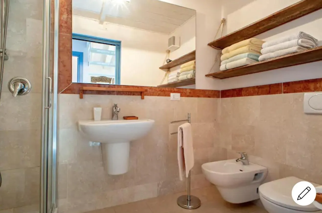 Вилла Amazing Sea View Flat Тиррения Дом отдыха